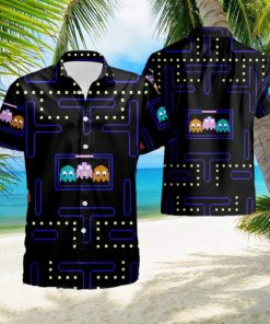 Pac Man Video Game Summer Hawaiian Shirt And Shorts