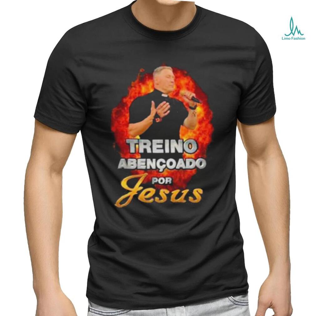 Padre marcelo rossI treino abencoado por Jesus shirt Padre marcelo rossI treino abencoado por Jesus shirt