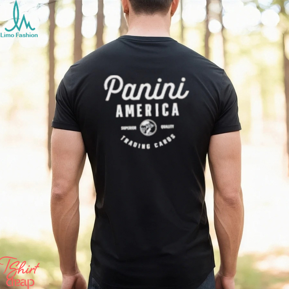 Panini America Superior Quality Trading Cards Tee Shirt Panini America Superior Quality Trading Cards Tee Shirt