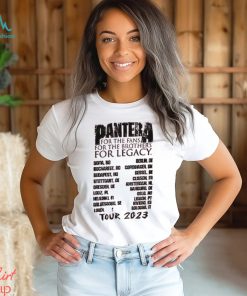 Pantera Cowboys From Hell 2023 Tour Merch, Pantera For The Fans For The Brothers For Legacy Tour 2023 Shirt, Pantera Tour 2023 Shirt