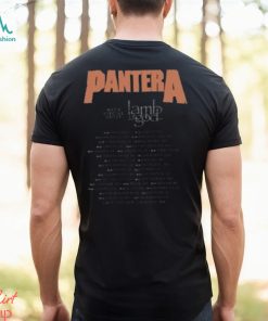 Pantera For The Fans For The Brothers For Legacy Merch, Pantera Rock Music 2023 Shirt, Pantera 2023 Tour With Lamp Of God Shirt