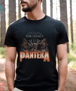 Pantera World Tour 2023 With Special Guest Lamp Of God Merch, Pantera Tour Dates 2023 Shirt, Pantera For The Fans For The Brothers For Legacy Tour 2023 T Shirt