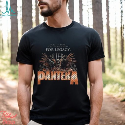 Pantera World Tour 2023 With Special Guest Lamp Of God Merch, Pantera Tour Dates 2023 Shirt, Pantera For The Fans For The Brothers For Legacy Tour 2023 T Shirt