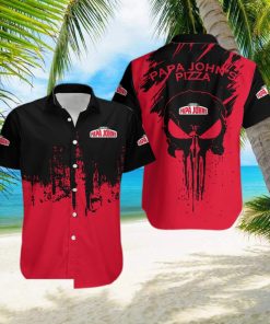 Papa John’s Pizza Special Skull Hawaiian Shirt For Men And Women Gift