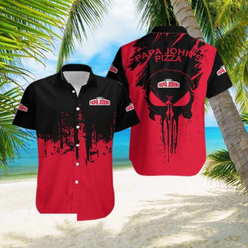 Papa John’s Pizza Special Skull Hawaiian Shirt For Men And Women Gift