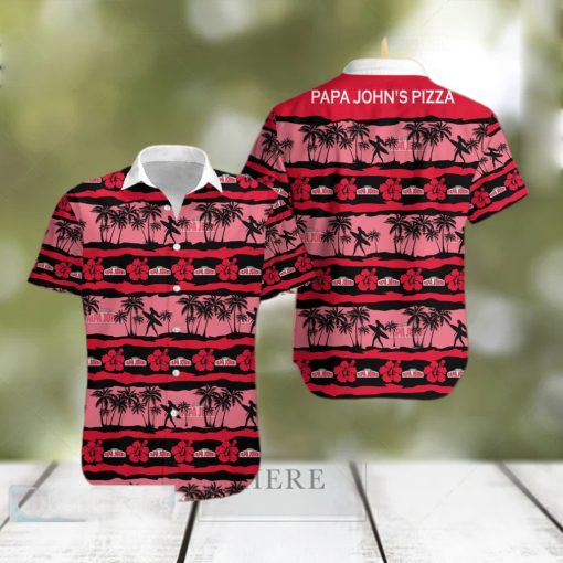 Papa John’s Pizza Special Tropical Hawaiian Shirt For Men And Women Gift