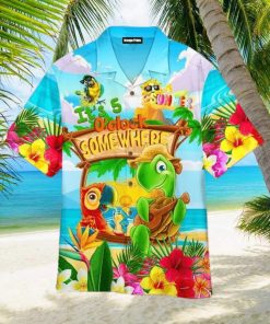 Parrot It s 5 O clock Somewhere Aloha Hawaiian Shirt