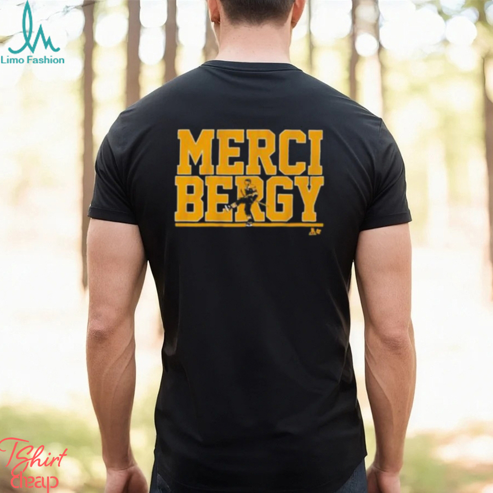 Patrice Bergeron Merci Bergy T Shirt - Limotees