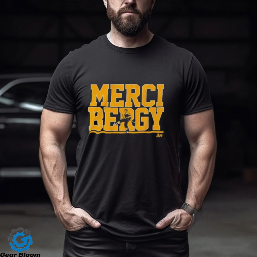 Patrice Bergeron Merci Bergy T Shirt - Limotees