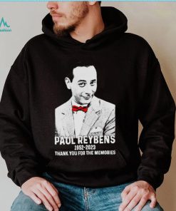 Paul Reubens 1952 2023 pee wee herman thank you for the memories shirt