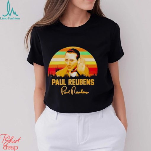 Paul Reubens Vintage Signature Shirt