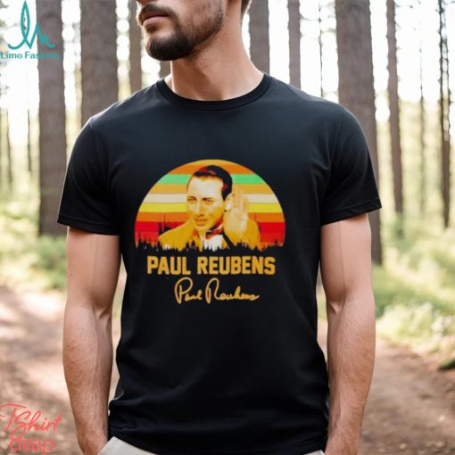 Paul Reubens Vintage Signature Shirt