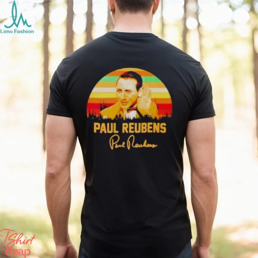 Paul Reubens Vintage Signature Shirt