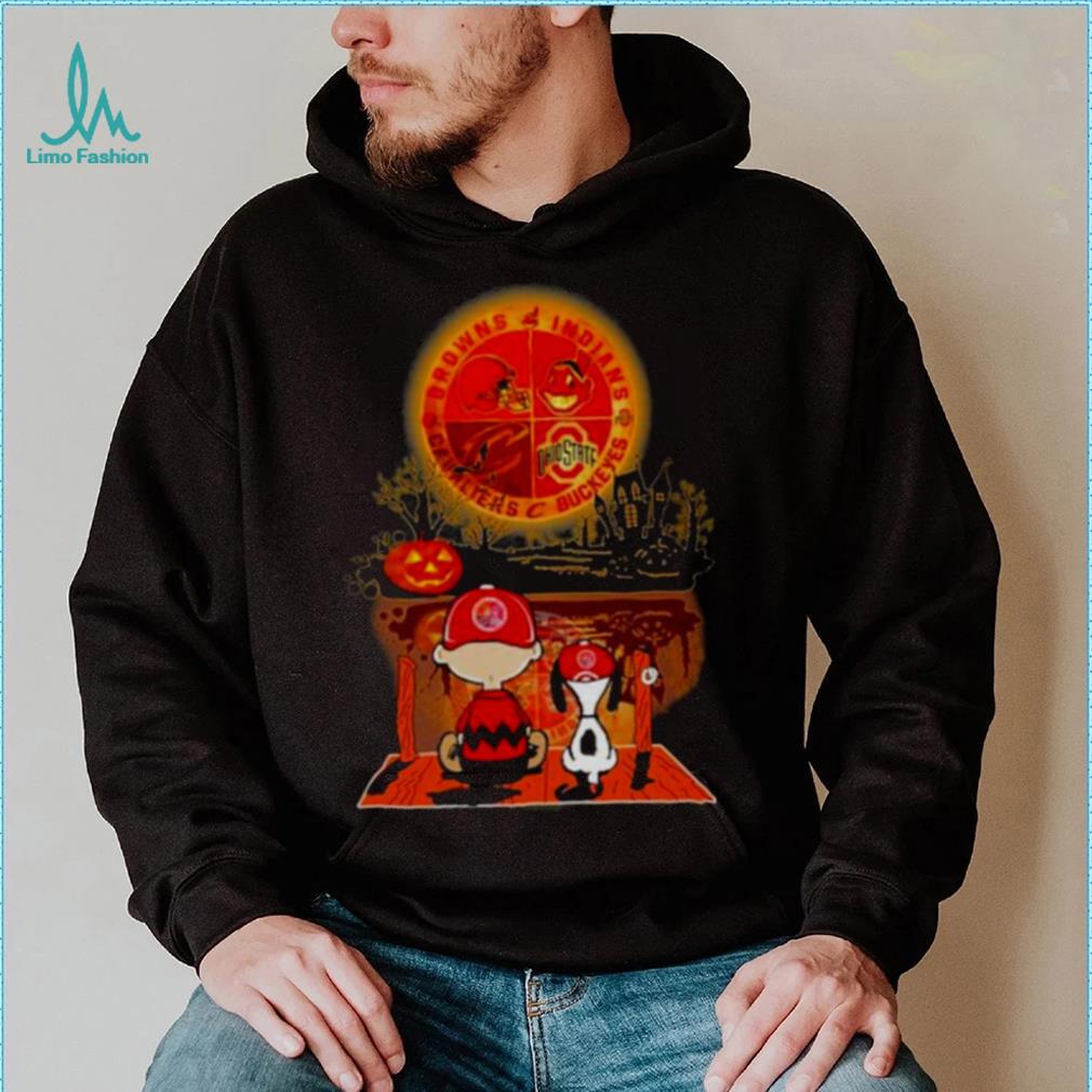 Merry Christmas Season Cleveland Browns Snoopy 3D Hoodie Cute