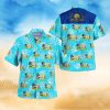 Los Angeles Angels MLB Palm Tree Pattern Full Print Hawaiian Shirt