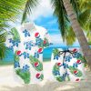 Mountain Dew Mickey Mouse Hibicus Flower Gift Hawaiian Set Shirt