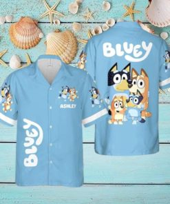 Personalized Bluey Hawaiian Shirt