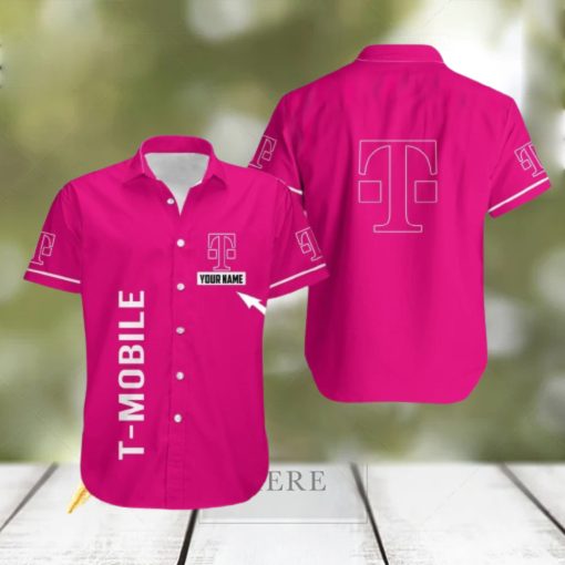 Personalized Hawaiian Shirt T Mobile Pink Trending Summer Gift For Men And Women hawaiian shirt