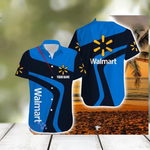 Personalized Hawaiian Shirt Walmart Blue V1 Trending Summer Gift For Men And Women hawaiian shirt