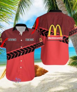 Personalized Mcdonald s Logo Red V1 Hawaiian Shirt