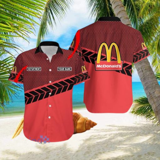 Personalized Mcdonald s Logo Red V1 Hawaiian Shirt