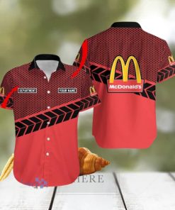 Personalized Mcdonald s Logo Red V1 Hawaiian Shirt