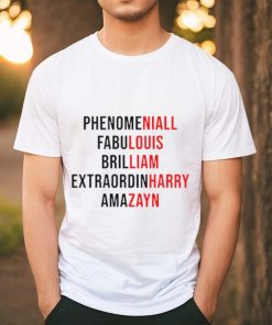 Phenomeniall fabulouis brilliam extraordinHarry amazayn one direction shirt