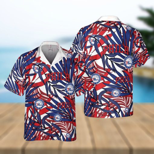 Philadelphia 76ers NBA Playoffs Design 2 Beach Hawaiian Shirt Men And Women For Fans Gift