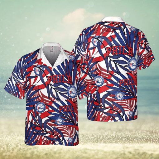 Philadelphia 76ers NBA Playoffs Design 2 Beach Hawaiian Shirt Men And Women For Fans Gift