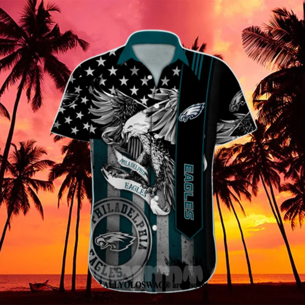 Philadelphia Eagles Nfl Custom Hawaiian Shirt Short T Shirt