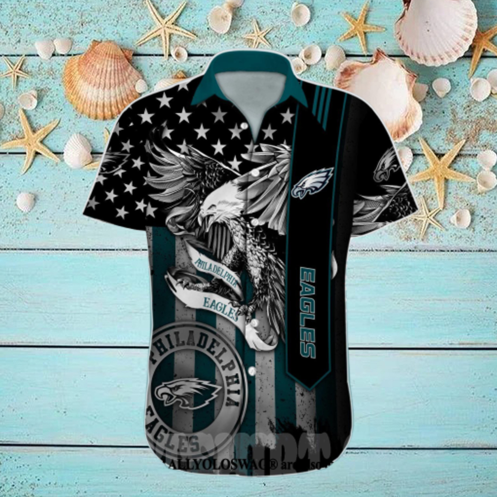 Philadelphia Eagles NFL Customized Summer Hawaiian Shirt