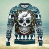 Ottawa Senators Skull Flower Ugly Christmas Ugly Sweater