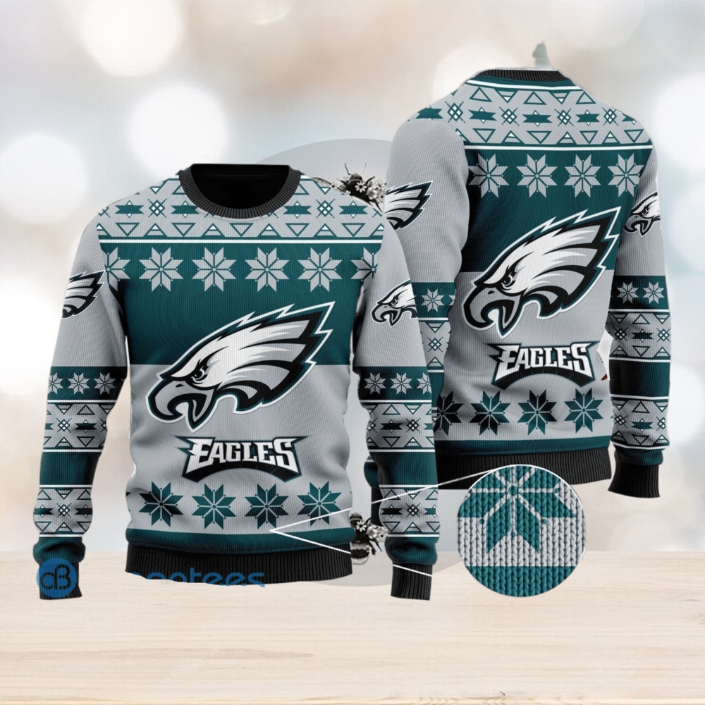 Philadelphia Eagles Ugly Christmas Caro Xmas Sweater Special Gift Mens Women