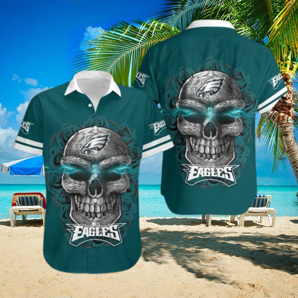 Philadelphia Eagles Sugar Skull NFL Gift For Fans Shirt - Limotees