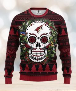 Dallas Cowboys Skull Flower Ugly Christmas Ugly Sweater - Limotees