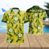 Snoopy Green Bay Packers Short Sleeve Aloha Hawaiian Shirt