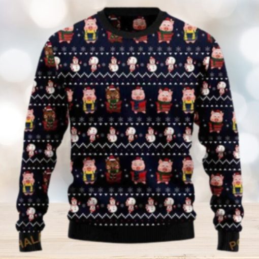 Pigs Cute All Over Printed Funny Ugly Sweater