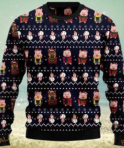 Pigs Cute All Over Printed Funny Ugly Sweater