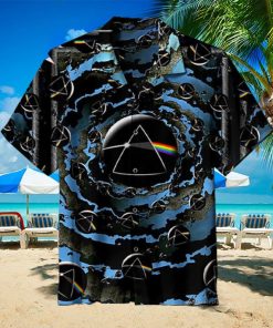 Pink Floyd Dark Side of the Moon Unisex Hawaiian Shirt