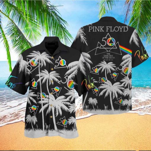 Pink Floyd The Dark Side Of The Moon 50th Anniversary Hawaiian shirt