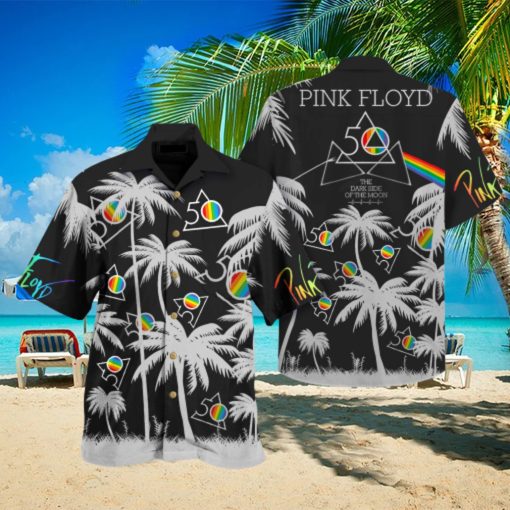 Pink Floyd The Dark Side Of The Moon 50th Anniversary Hawaiian shirt