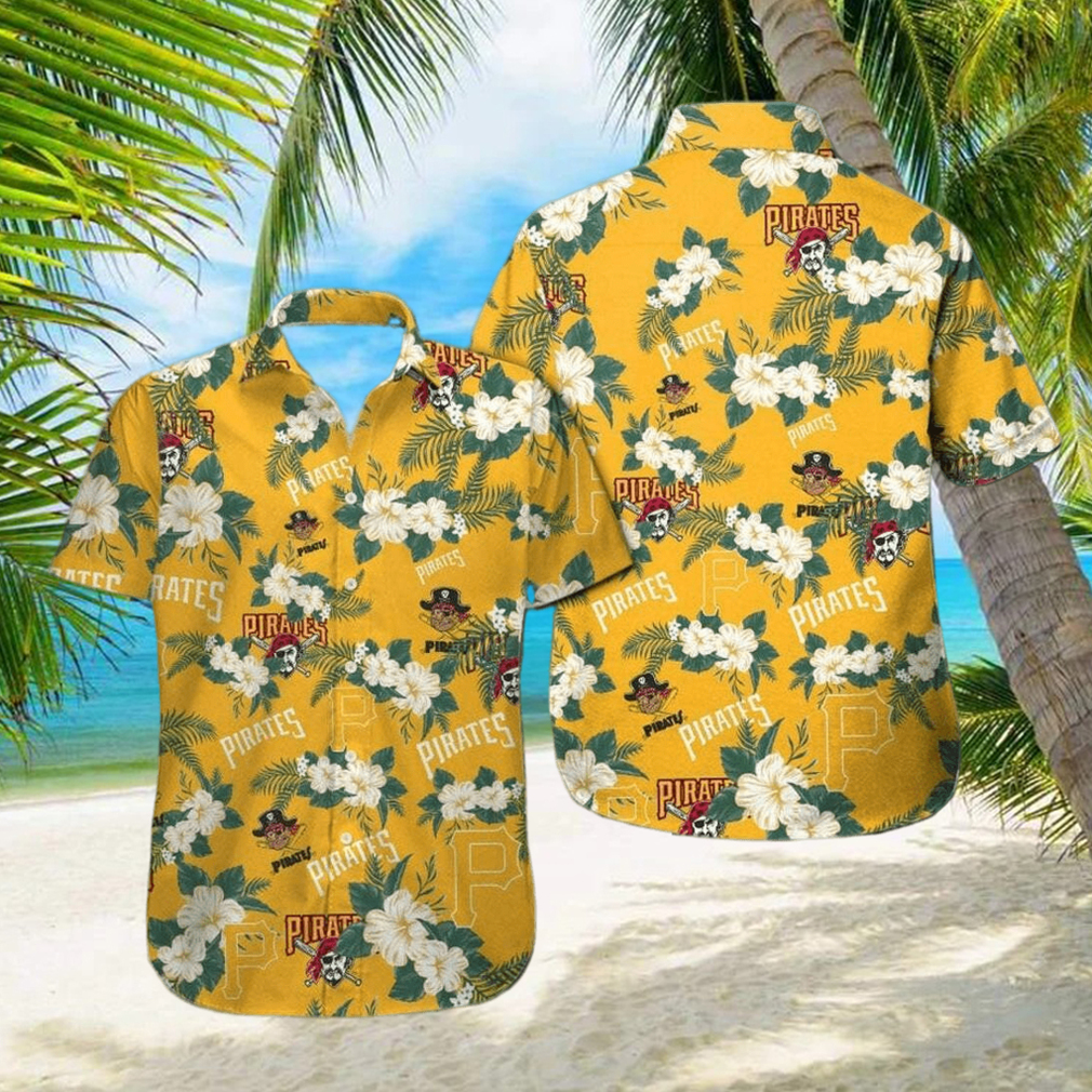 Pittsburgh Pirates MLB Flower Hawaiian Shirt Style Gift For Men Women Fans