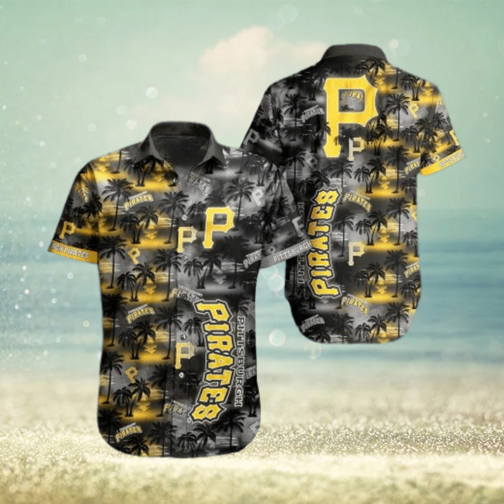 Pittsburgh Pirates MLB Custom Name Hawaiian Shirt For Men And Women - T- shirts Low Price