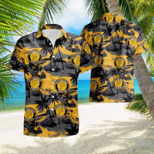 Pittsburgh Pirates Mlb Hawaiian Shirt And Shorts Summer Gift For Fans hawaiian shirt