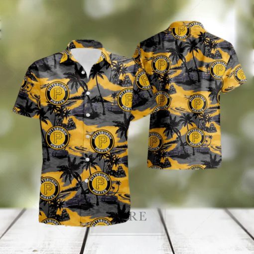 Pittsburgh Pirates Mlb Hawaiian Shirt And Shorts Summer Gift For Fans hawaiian shirt