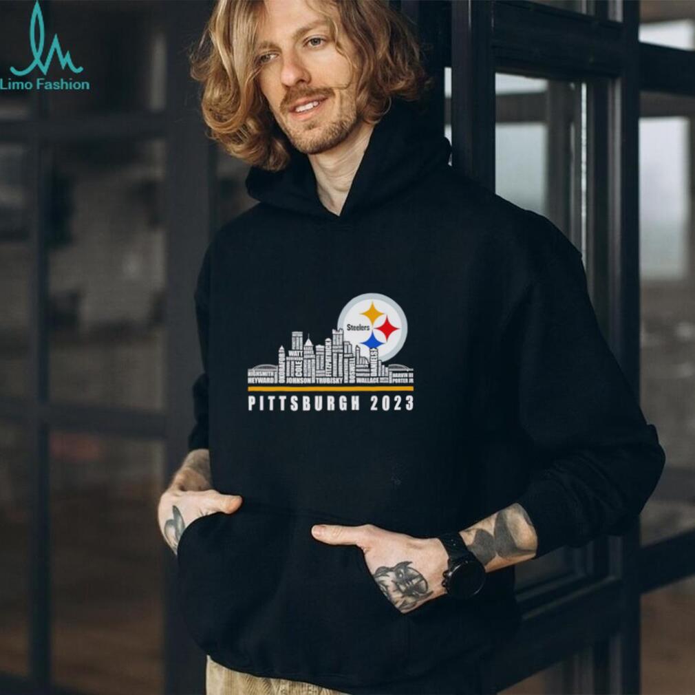 Pittsburgh Steelers Hoodie graphic heart ECG line -Jack sport shop