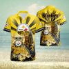 Pittsburgh Steelers Hawaiian Shirt Mickey Print Floral Pattern This Summer