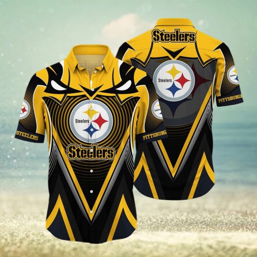 Pittsburgh Steelers Hawaiian Shirt Short Style New Hot Trending Summer Best Men Women