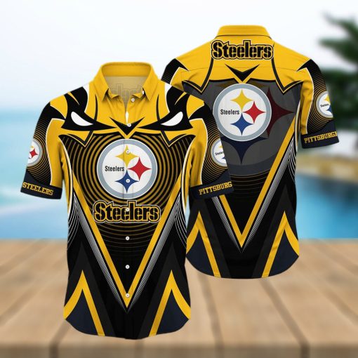 Pittsburgh Steelers Hawaiian Shirt Short Style New Hot Trending Summer Best Men Women