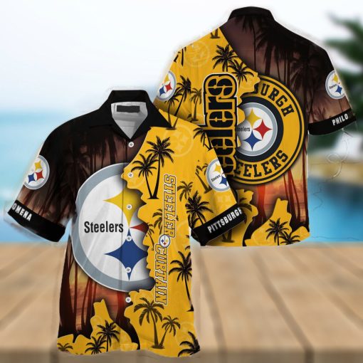 Pittsburgh Steelers NFL Customized Summer Hawaiian Shirt